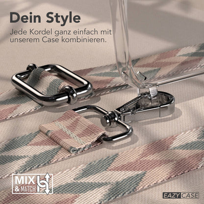 iPhone 13 Mini Handykette mit verstellbarem Band und Boho Design 