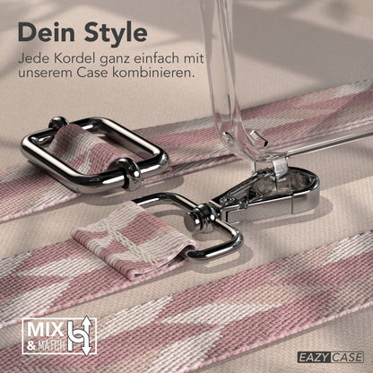 iPhone 13 Mini Handykette mit verstellbarem Band und Boho Design 