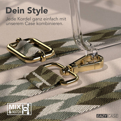 iPhone 13 Handykette mit verstellbarem Boho Band von EAZY CASE 