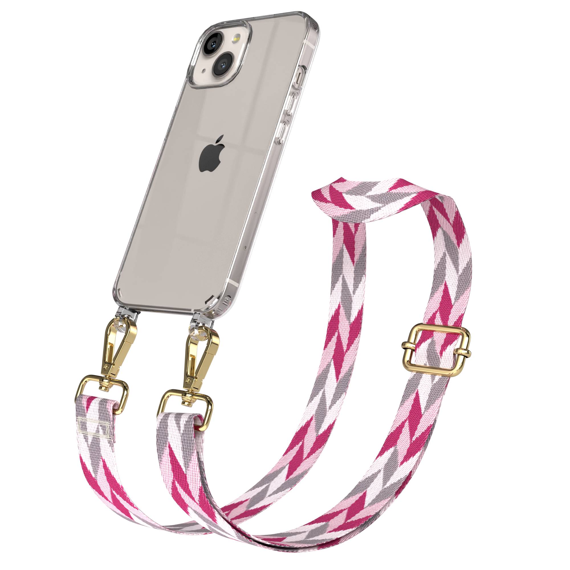 iPhone 13 Handykette mit verstellbarem Boho Band von EAZY CASE 