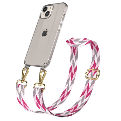 iPhone 13 Handykette mit verstellbarem Boho Band von EAZY CASE 