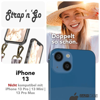 iPhone 13 Handykette mit verstellbarem Boho Band von EAZY CASE 
