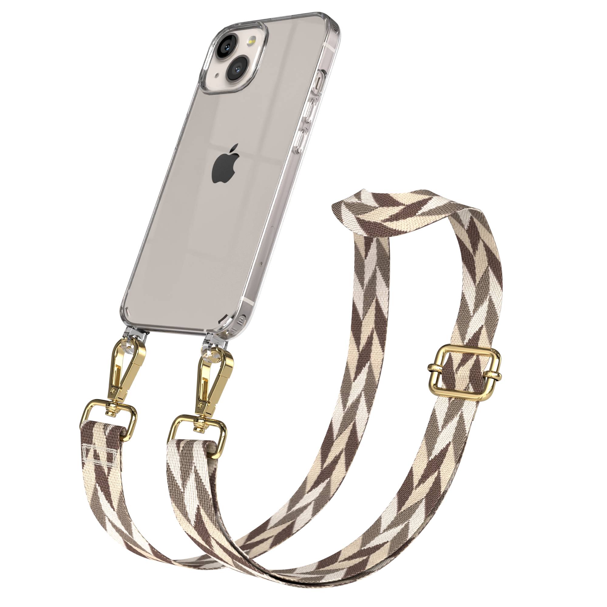 iPhone 13 Handykette mit verstellbarem Boho Band von EAZY CASE 