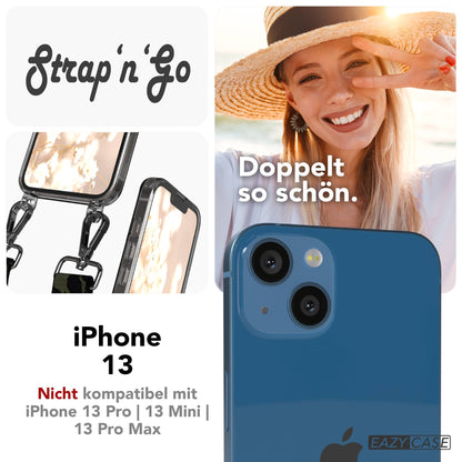 iPhone 13 Handykette mit verstellbarem Boho Band von EAZY CASE 