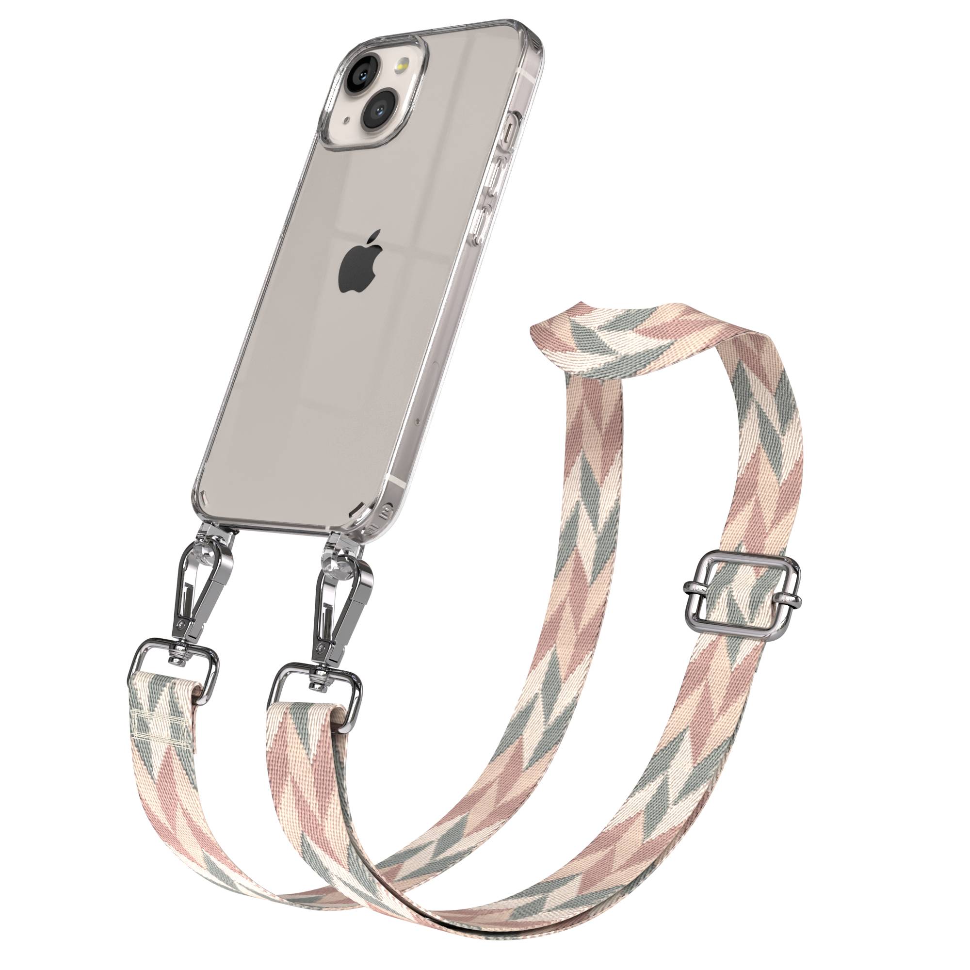 iPhone 13 Handykette mit verstellbarem Boho Band von EAZY CASE 