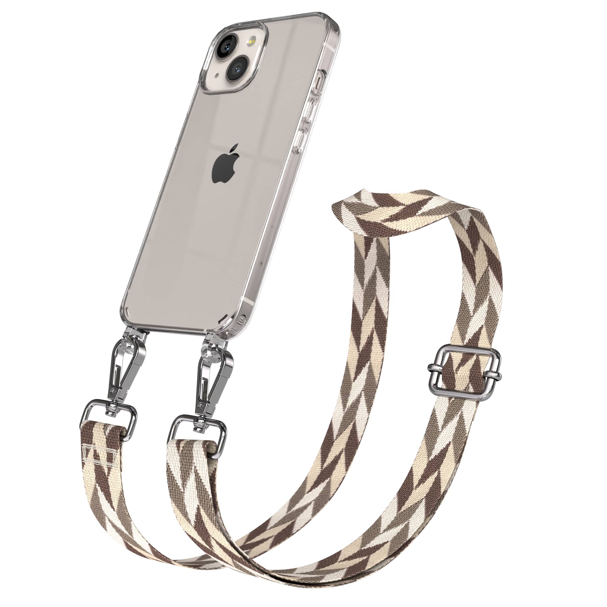 iPhone 13 Handykette mit verstellbarem Boho Band von EAZY CASE 