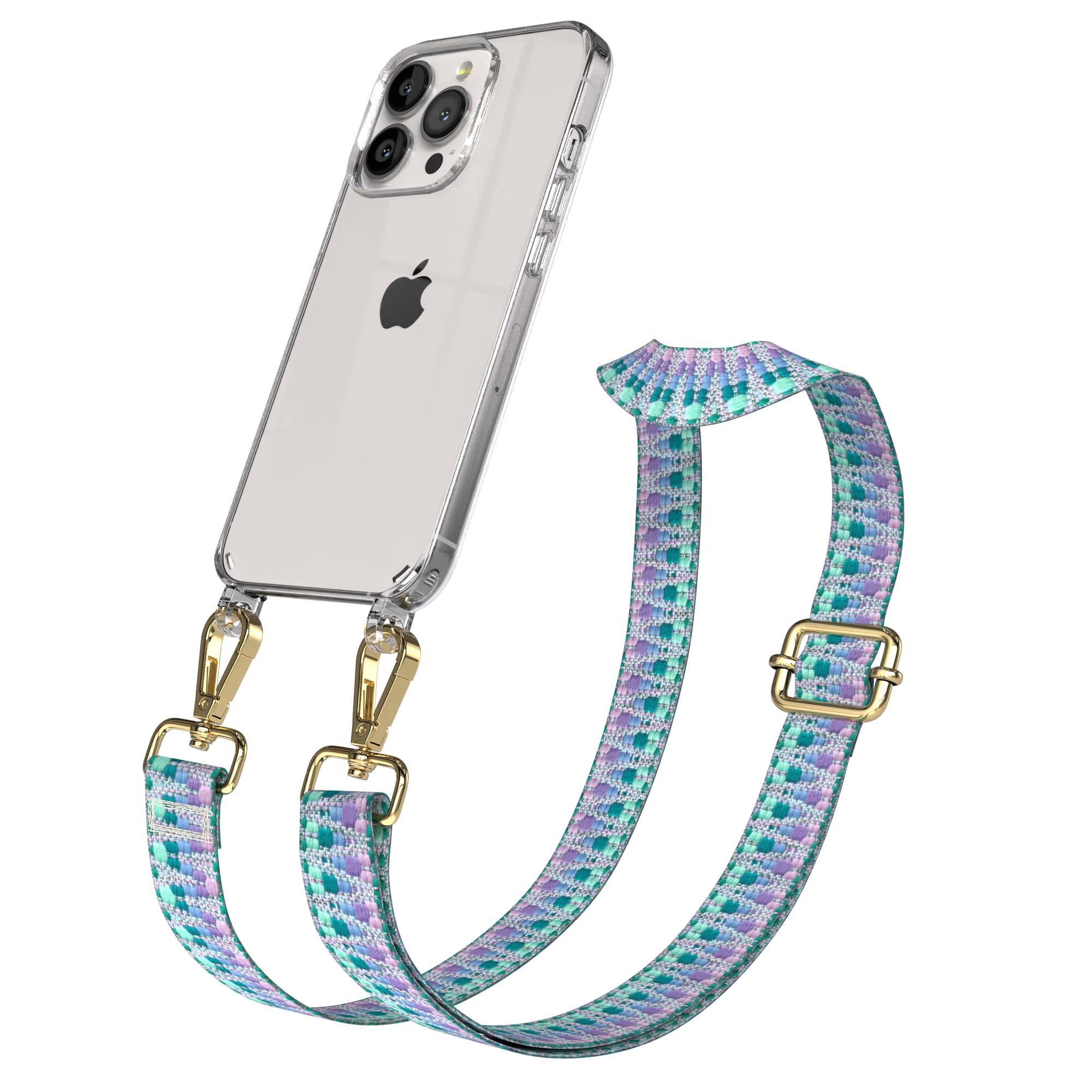 iPhone 13 Pro Handykette mit Boho Band verstellbar EAZY CASE 