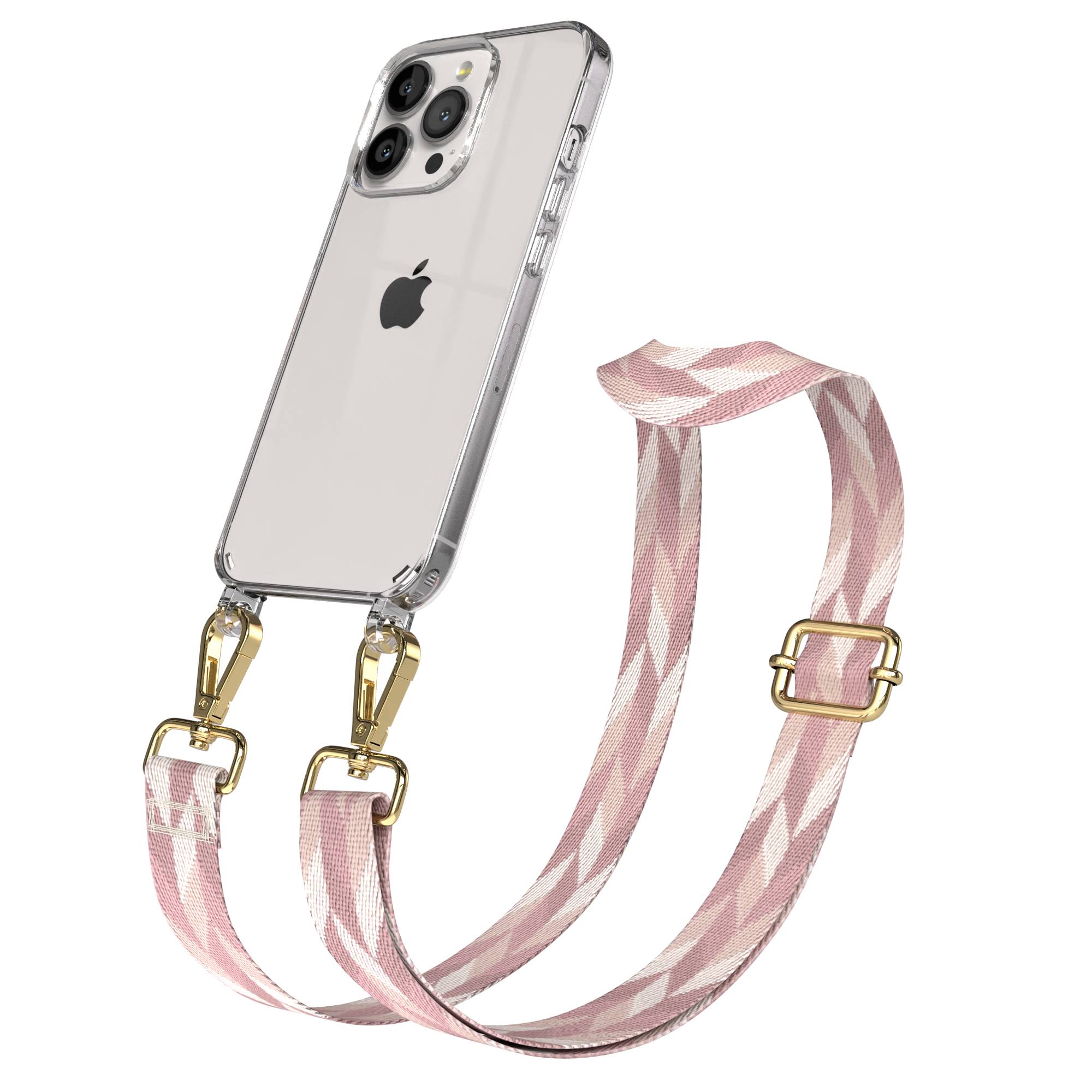 iPhone 13 Pro Handykette mit Boho Band verstellbar EAZY CASE 