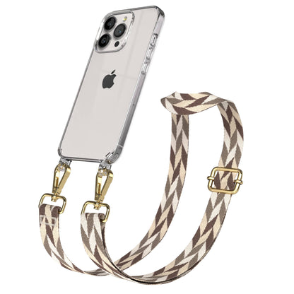 iPhone 13 Pro Handykette mit Boho Band verstellbar EAZY CASE 