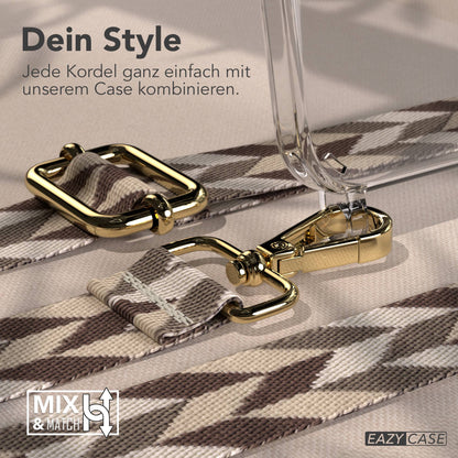 iPhone 13 Pro Handykette mit Boho Band verstellbar EAZY CASE 