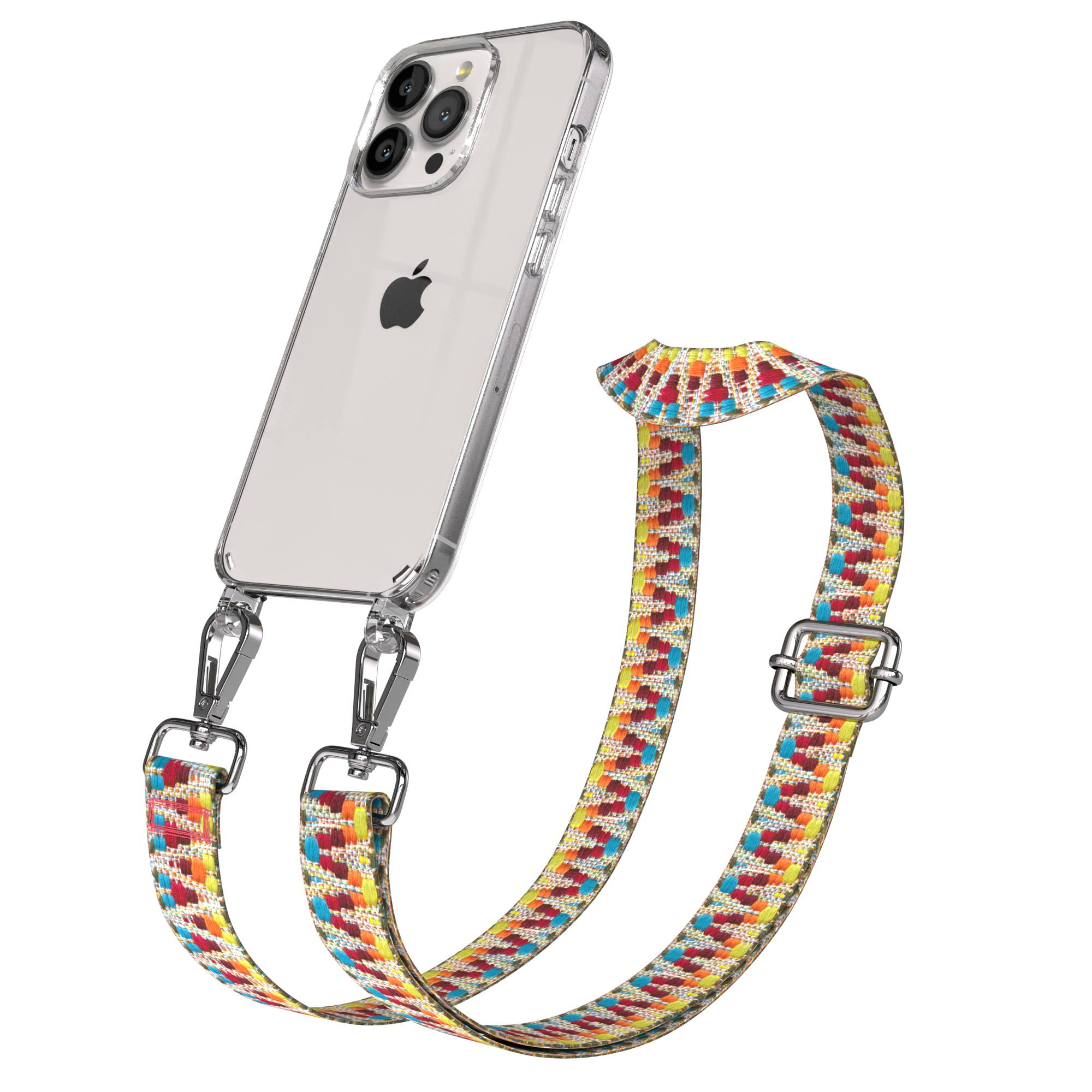 iPhone 13 Pro Handykette mit Boho Band verstellbar EAZY CASE 