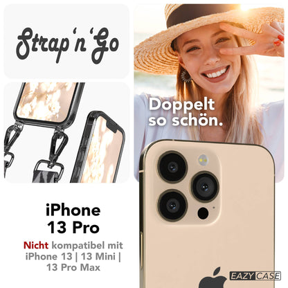 iPhone 13 Pro Handykette mit Boho Band verstellbar EAZY CASE 