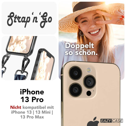 iPhone 13 Pro Handykette mit Boho Band verstellbar EAZY CASE 