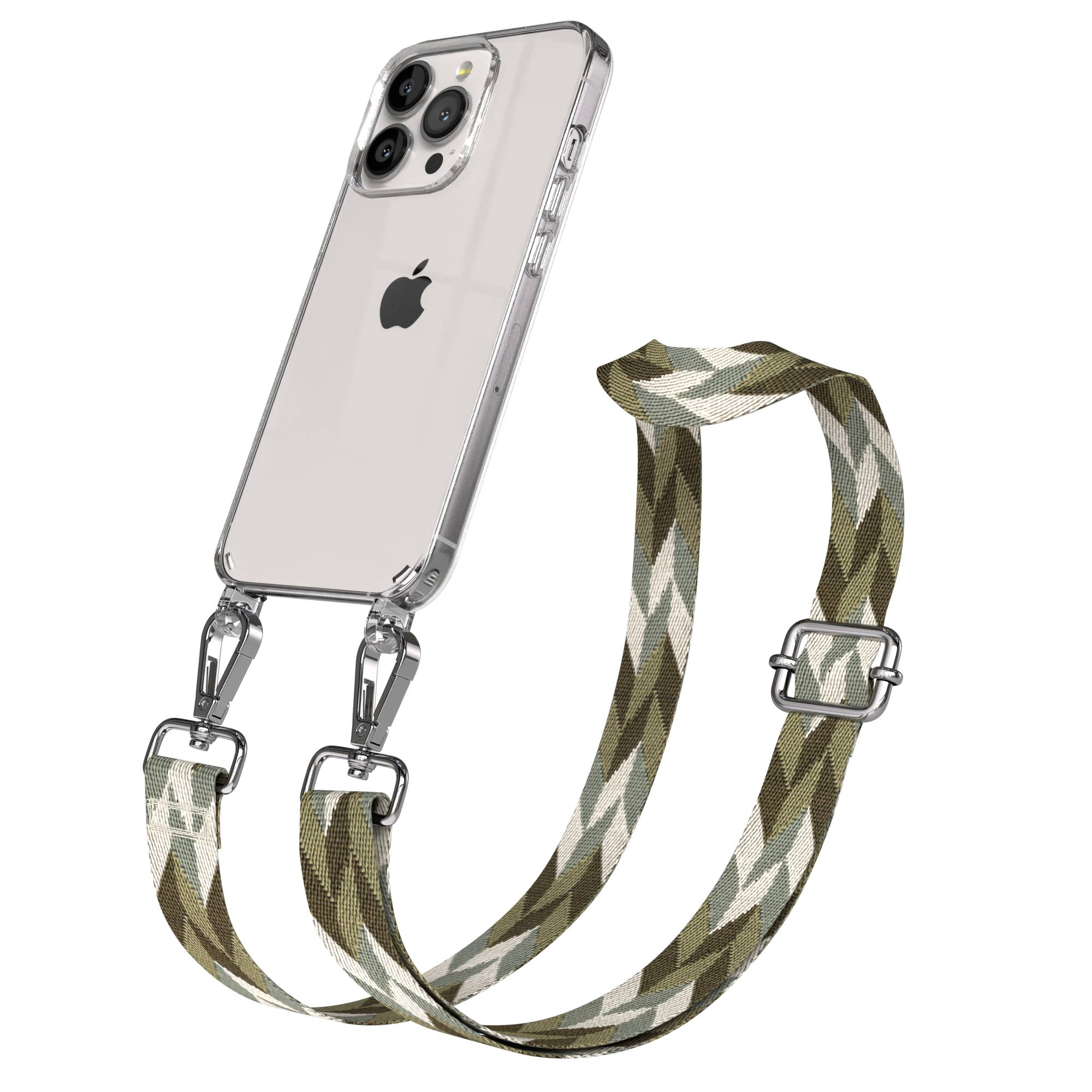 iPhone 13 Pro Handykette mit Boho Band verstellbar EAZY CASE 