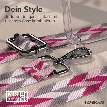 iPhone 13 Pro Handykette mit Boho Band verstellbar EAZY CASE 