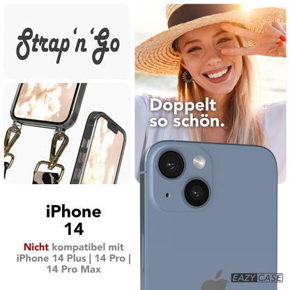 iPhone 14 Handykette mit verstellbarem Boho Band von EAZY CASE 