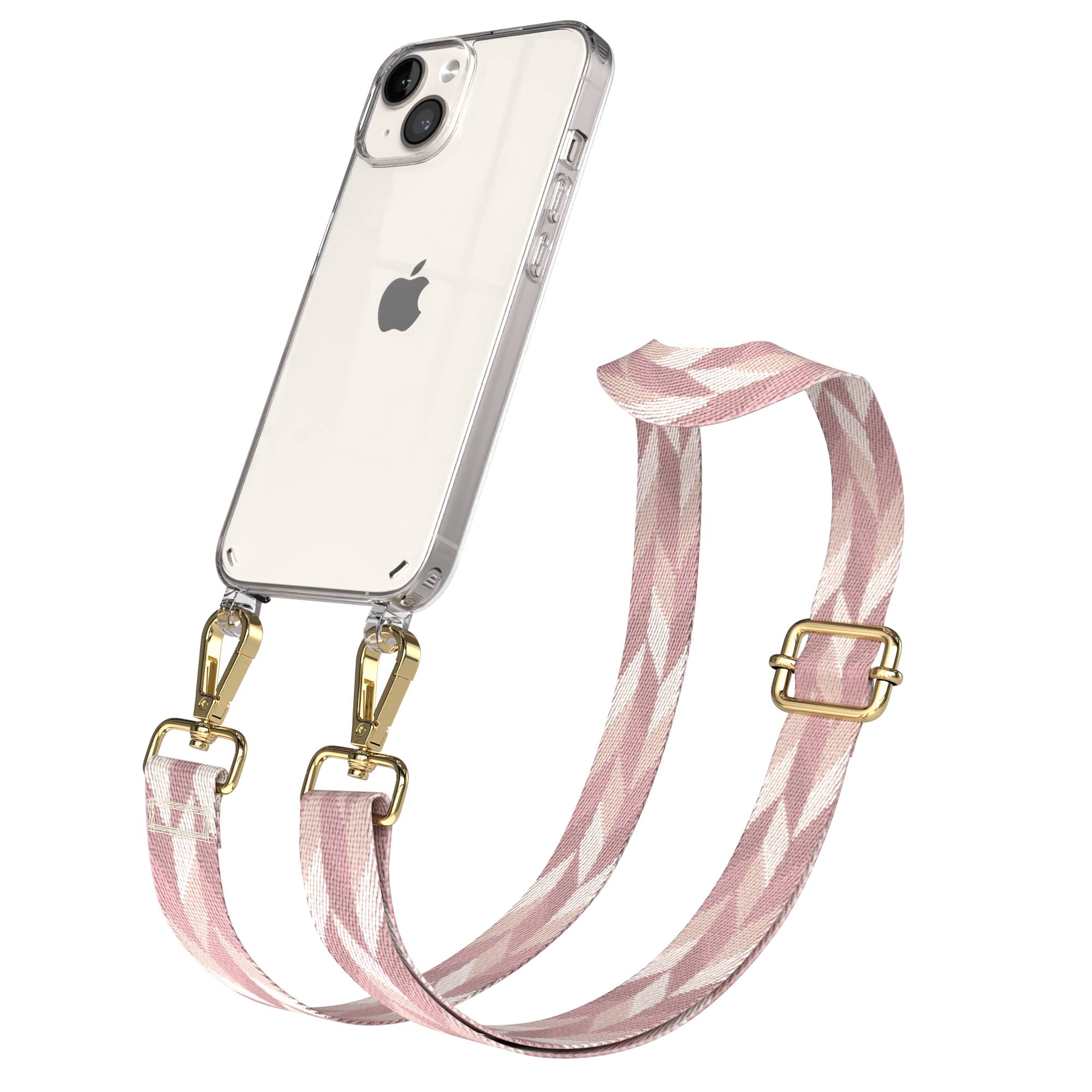 iPhone 14 Handykette mit verstellbarem Boho Band von EAZY CASE 