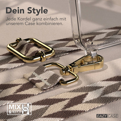 iPhone 14 Handykette mit verstellbarem Boho Band von EAZY CASE 