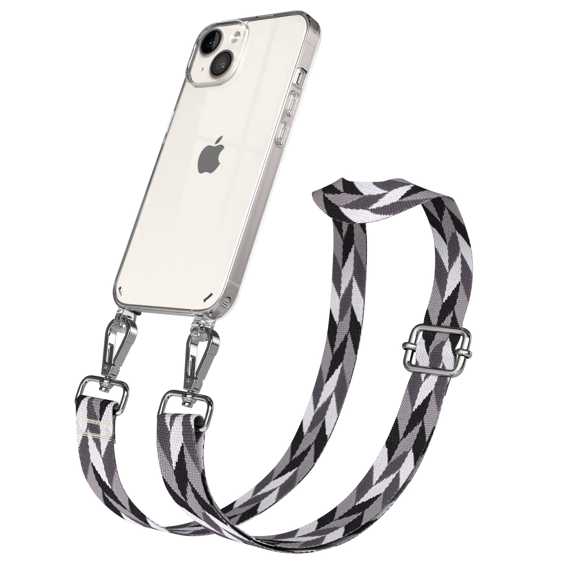 iPhone 14 Handykette mit verstellbarem Boho Band von EAZY CASE 
