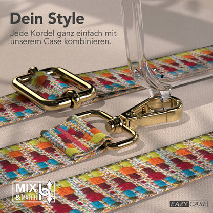 iPhone 14 Pro Handykette mit verstellbarem Boho Tragegurt von EAZY CASE 