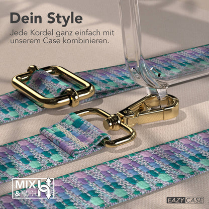iPhone 14 Pro Handykette mit verstellbarem Boho Tragegurt von EAZY CASE 