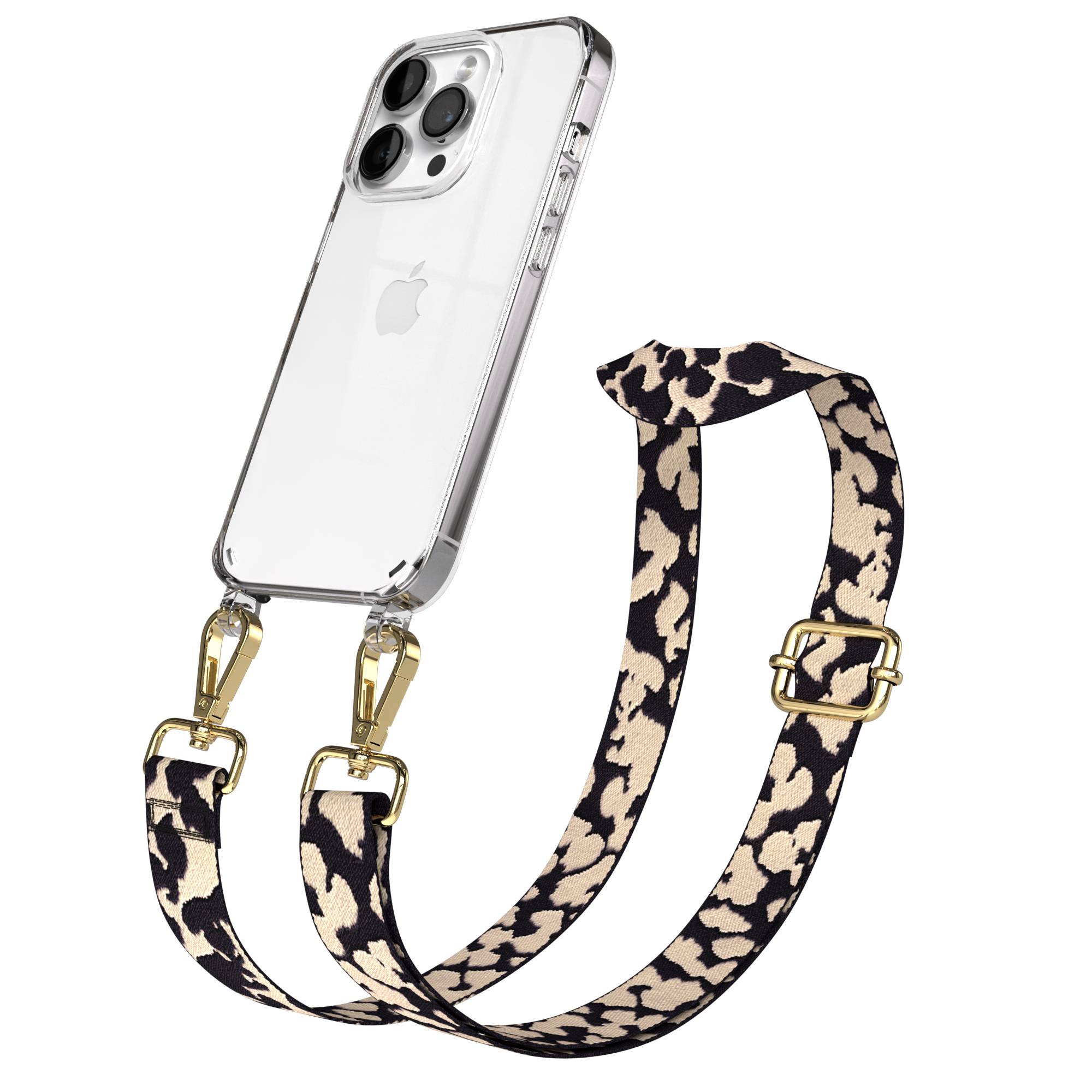 iPhone 14 Pro Handykette mit verstellbarem Boho Tragegurt von EAZY CASE 