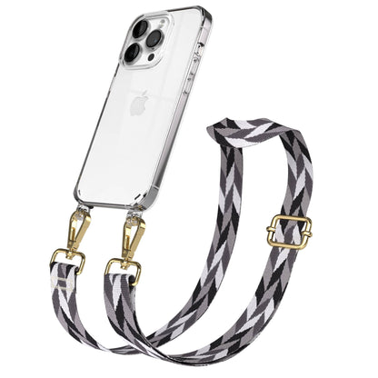 iPhone 14 Pro Handykette mit verstellbarem Boho Tragegurt von EAZY CASE 