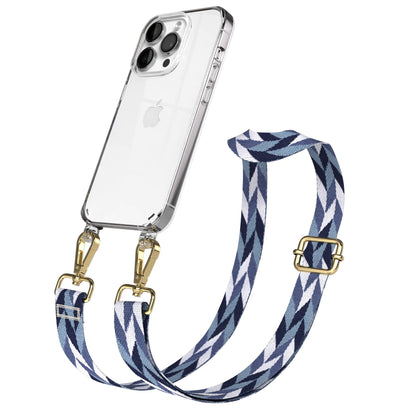 iPhone 14 Pro Handykette mit verstellbarem Boho Tragegurt von EAZY CASE 