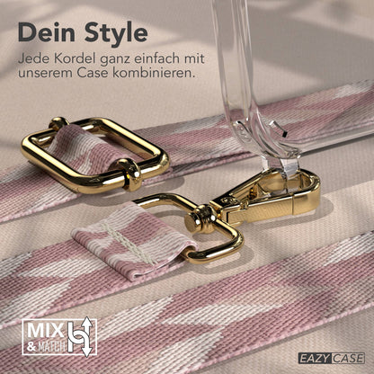 iPhone 14 Pro Handykette mit verstellbarem Boho Tragegurt von EAZY CASE 