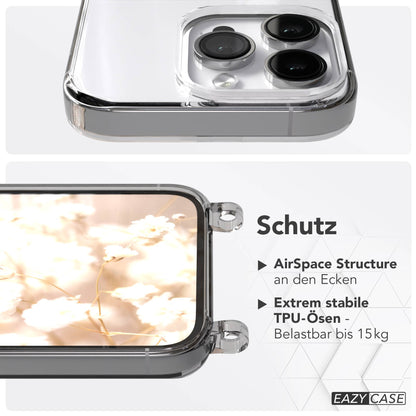 iPhone 14 Pro Handykette mit verstellbarem Boho Tragegurt von EAZY CASE 