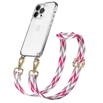 iPhone 14 Pro Handykette mit verstellbarem Boho Tragegurt von EAZY CASE 