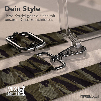 iPhone 14 Pro Handykette mit verstellbarem Boho Tragegurt von EAZY CASE 