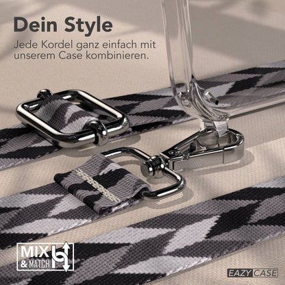 iPhone 14 Pro Handykette mit verstellbarem Boho Tragegurt von EAZY CASE 