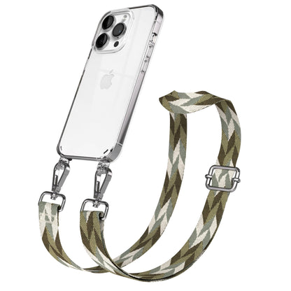 iPhone 14 Pro Handykette mit verstellbarem Boho Tragegurt von EAZY CASE 