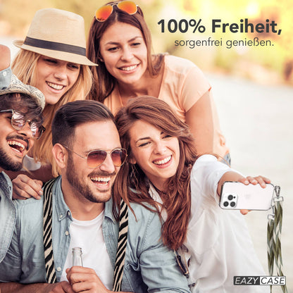 iPhone 14 Pro Handykette mit verstellbarem Boho Tragegurt von EAZY CASE 