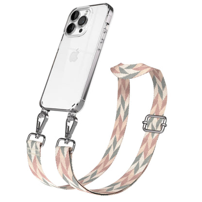 iPhone 14 Pro Handykette mit verstellbarem Boho Tragegurt von EAZY CASE 
