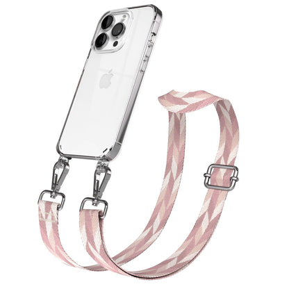 iPhone 14 Pro Handykette mit verstellbarem Boho Tragegurt von EAZY CASE 