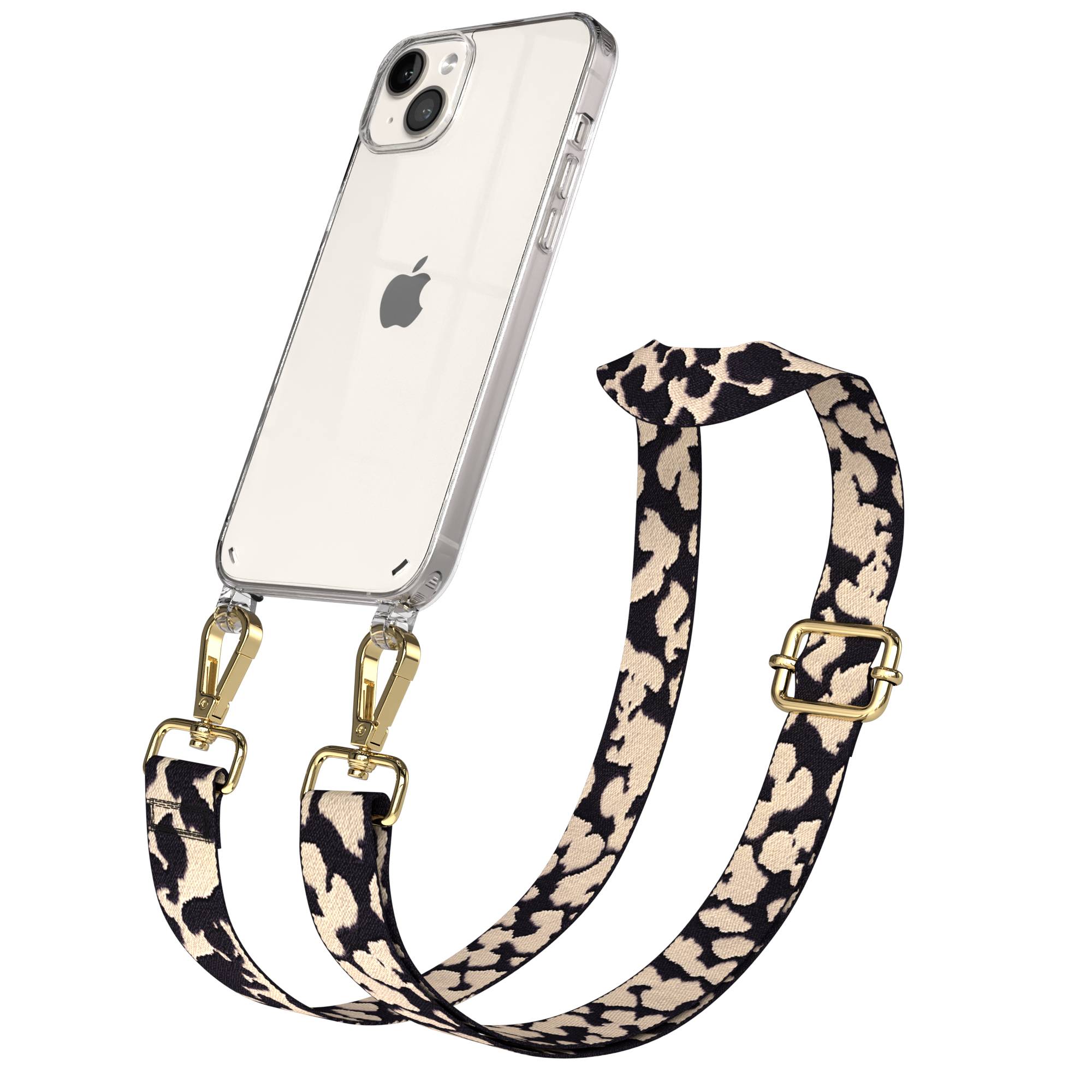 iPhone 14 Plus Handykette mit Boho Band verstellbarer Trageriemen 