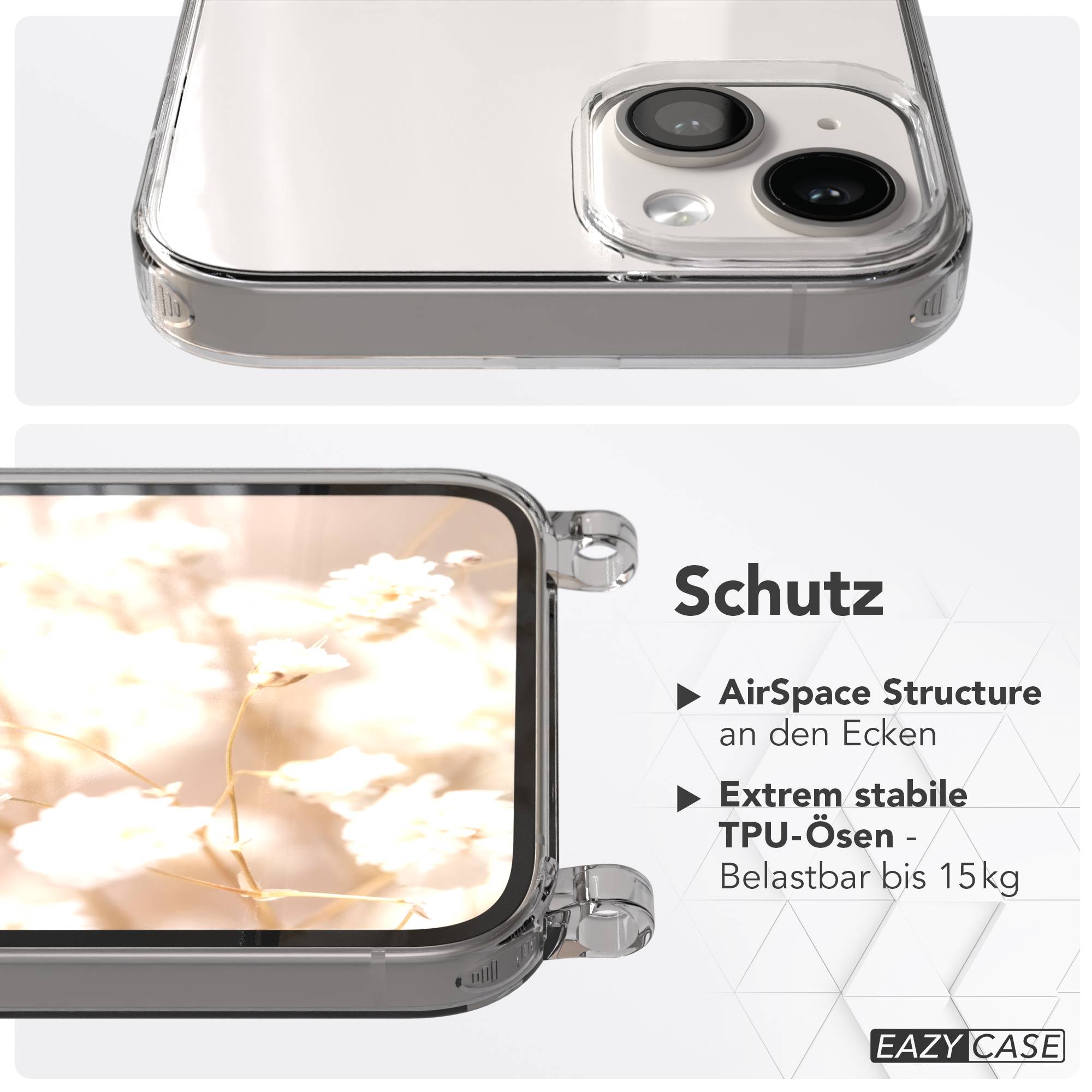iPhone 14 Plus Handykette mit Boho Band verstellbarer Trageriemen 