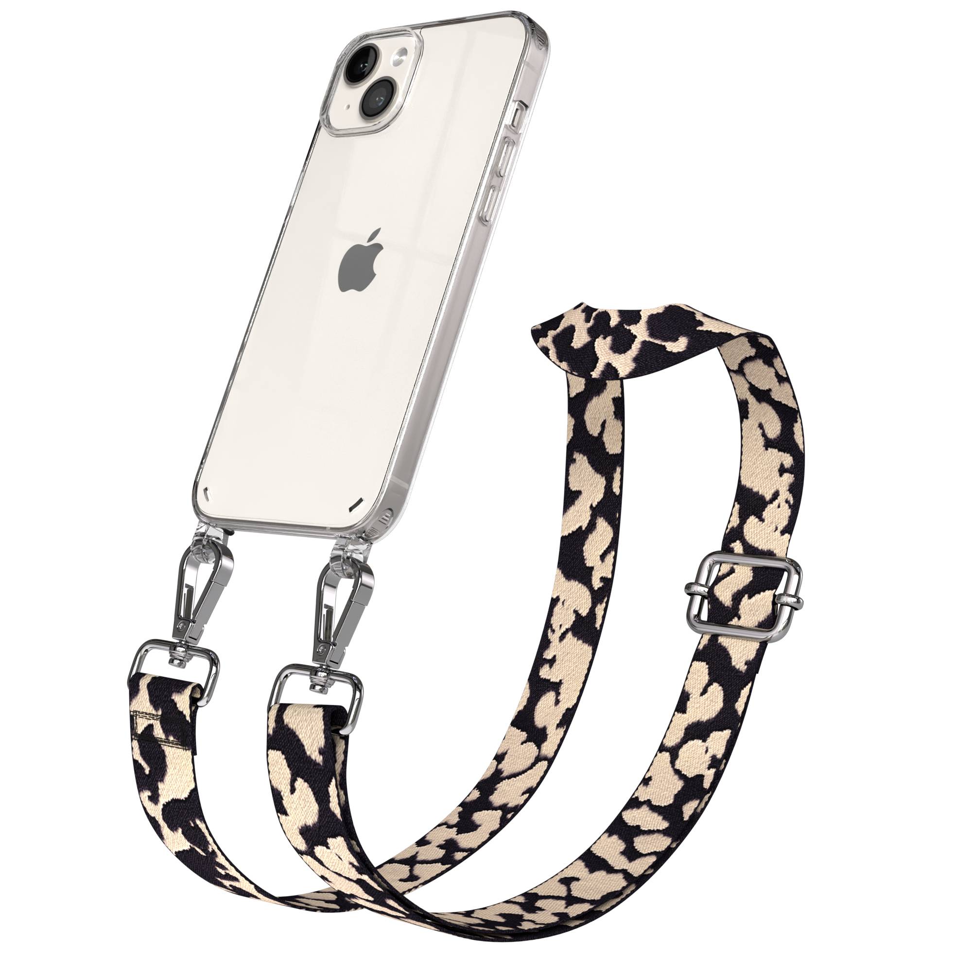 iPhone 14 Plus Handykette mit Boho Band verstellbarer Trageriemen 