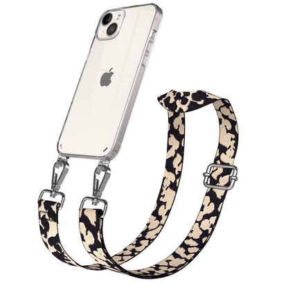iPhone 14 Plus Handykette mit Boho Band verstellbarer Trageriemen 