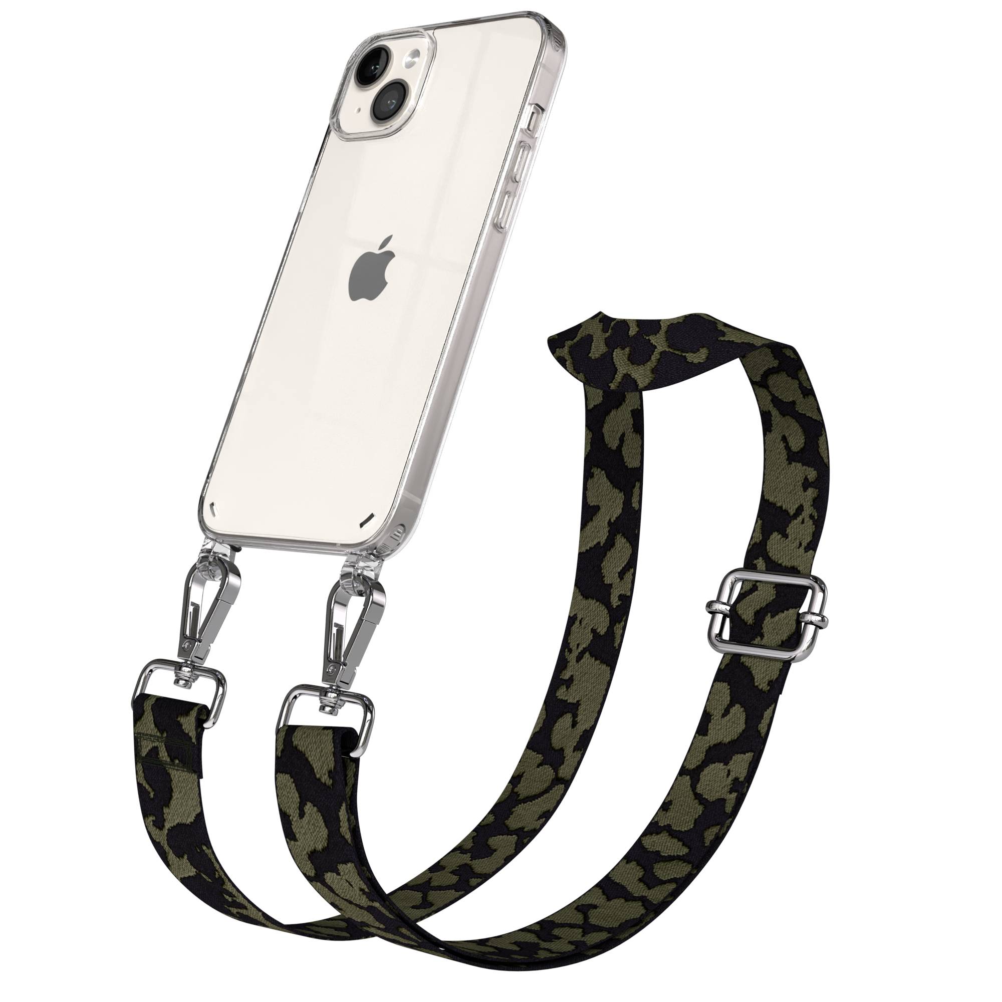 iPhone 14 Plus Handykette mit Boho Band verstellbarer Trageriemen 
