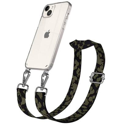 iPhone 14 Plus Handykette mit Boho Band verstellbarer Trageriemen 