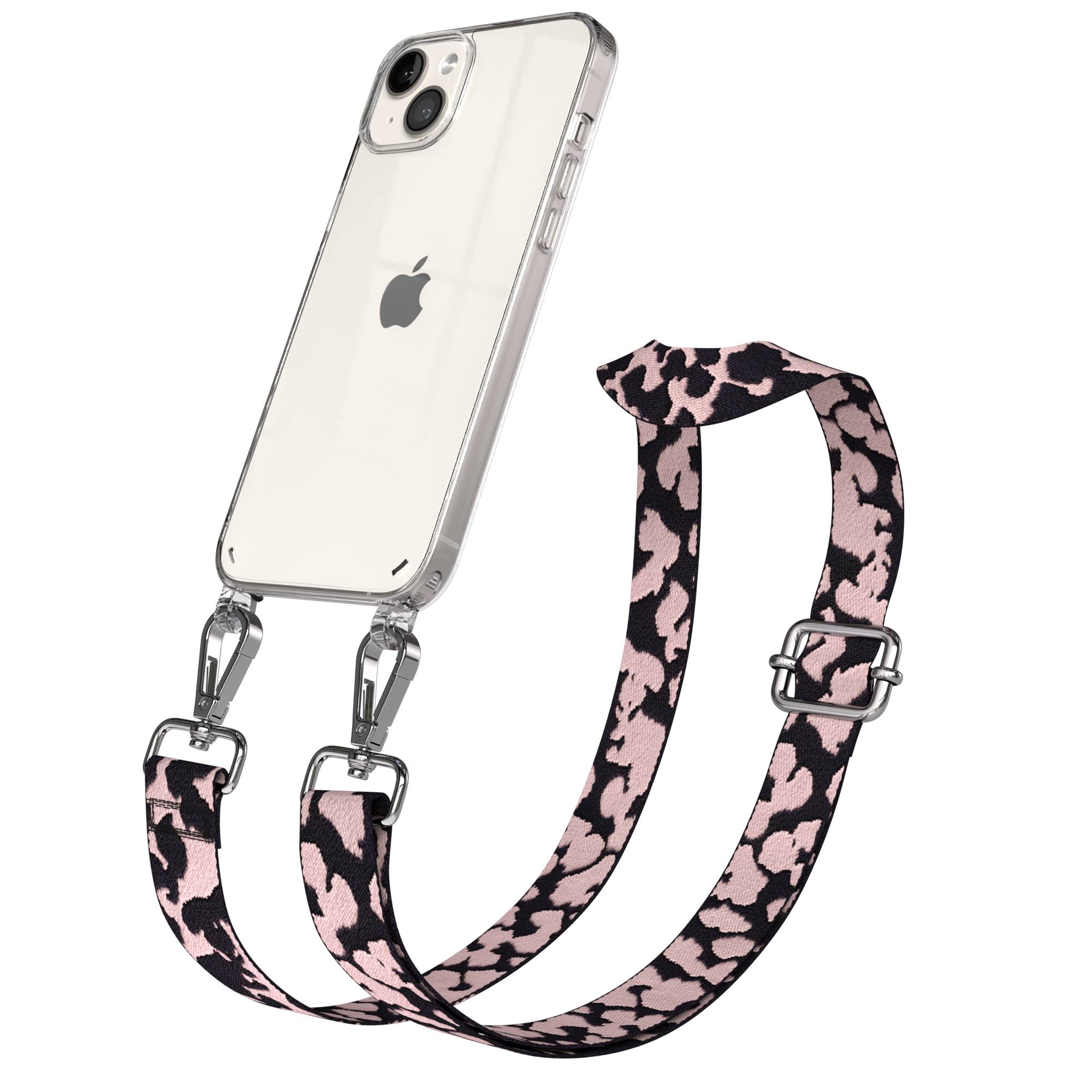 iPhone 14 Plus Handykette mit Boho Band verstellbarer Trageriemen 