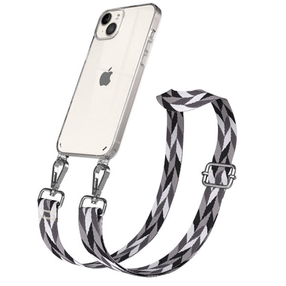 iPhone 14 Plus Handykette mit Boho Band verstellbarer Trageriemen 