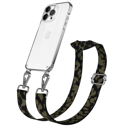 iPhone 14 Pro Max Handykette mit Boho Band verstellbar 