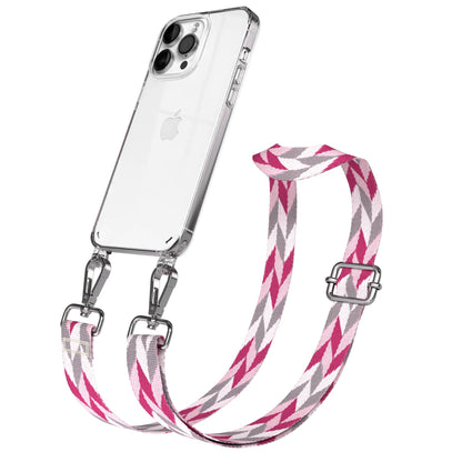 iPhone 14 Pro Max Handykette mit Boho Band verstellbar 
