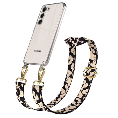 Samsung Galaxy S23 Handykette mit Boho Band und verstellbarem Riemen 