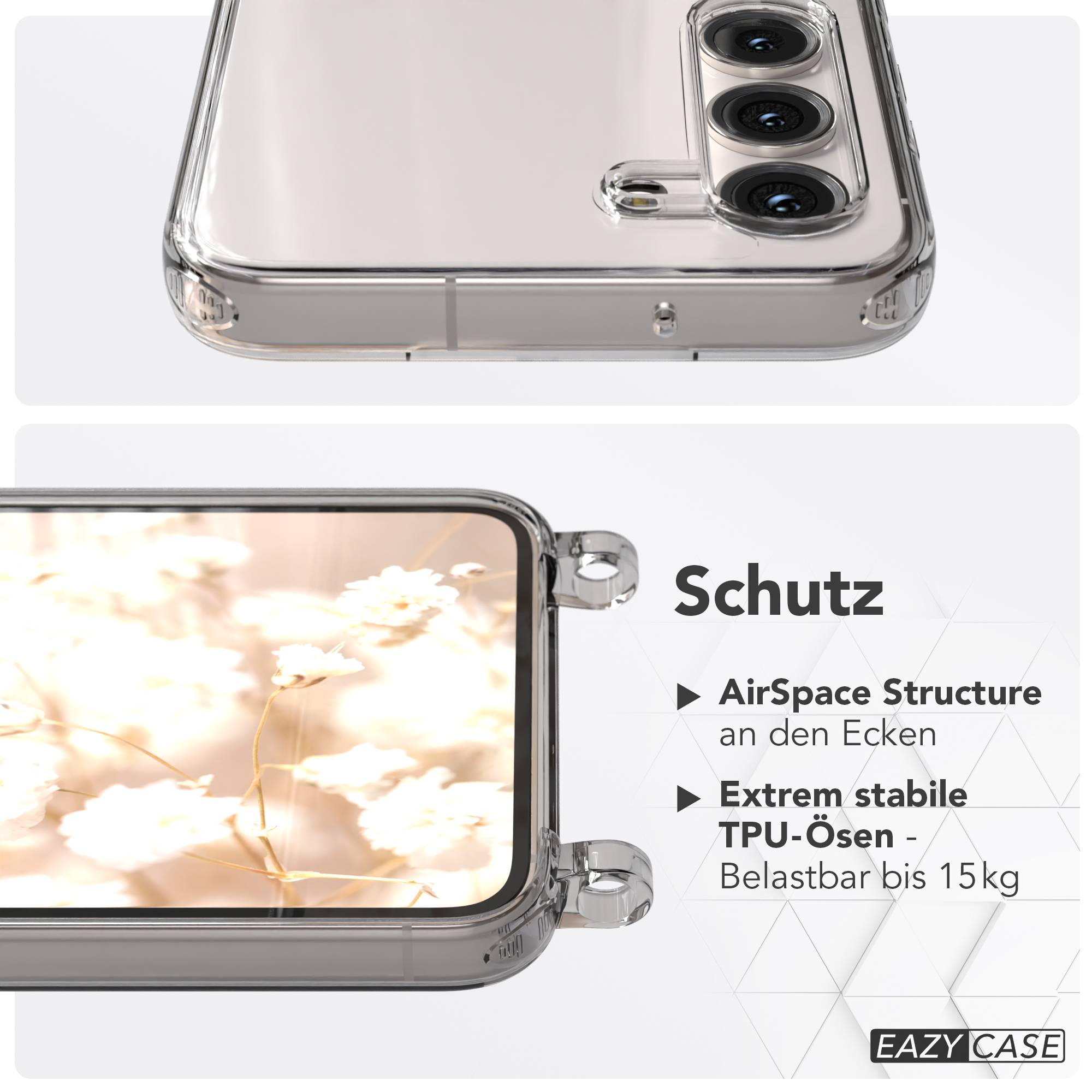 Samsung Galaxy S23 Handykette mit Boho Band und verstellbarem Riemen 