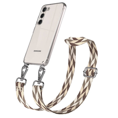 Samsung Galaxy S23 Handykette mit Boho Band und verstellbarem Riemen 